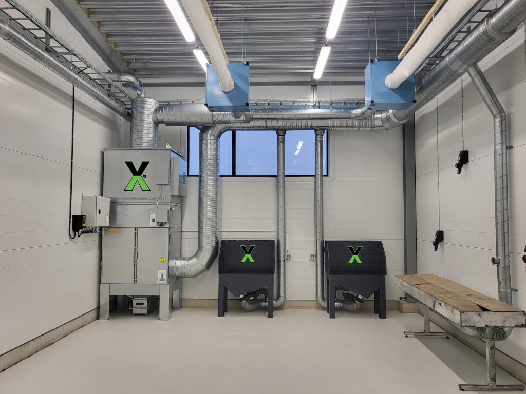 Xab spånsug och processventilation